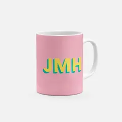Monogram 3D Initials 11oz Mug IV