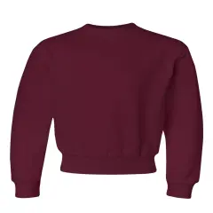 JERZEES&reg; NuBlend Youth Crewneck Sweatshirt Maroon