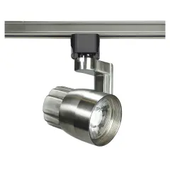 Nuvo TH425 12 Watt LED Track Head Brushed Nickel Finish 24 Degree Beam Angle Clear