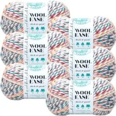 (6 Pack) Lion Brand Wool-Ease Thick & Quick Yarn - Hudson Bay