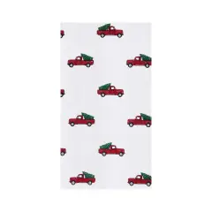 Red Truck Printed Flour Sack Kitchen Towel Dishtowel