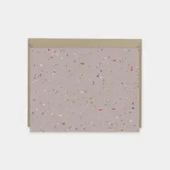 Flecked Card III, Blank Thank You Card,