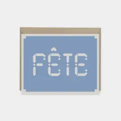 F&ecirc;te Maroque Invitation Card II