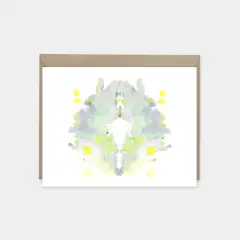 Rorschach India Ink Card III