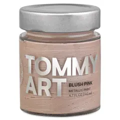 Tommy Art Mineral Paint - Blush Pink (Metallic), 140 ml