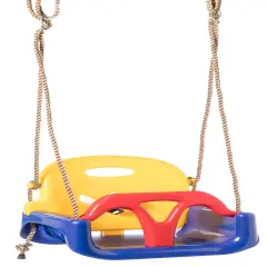 3 in 1 Baby Toddler and Teens Playground Hanging Swing Seat