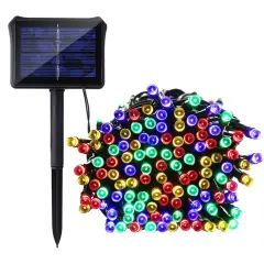 Perfect Holiday 100 LED String Solar Light Multicolor