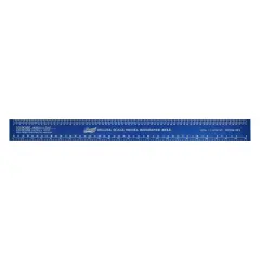 Deluxe 12-Inch Scale Ruler for Modeling