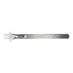 6" Stainless Steel Pocket Ruler