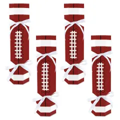 Big Dot of Happiness End Zone - Football - No Snap Baby Shower or Birthday Party Table Favors - DIY Cracker Boxes - Set of 12