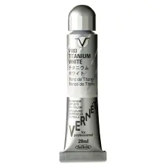Holbein Vern&eacute;t Superior Artists' Oil Color - Titanium White, 20 ml tube
