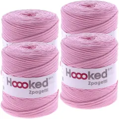 Multipack of 4 - Hoooked Zpagetti Yarn-Cherry Blossom