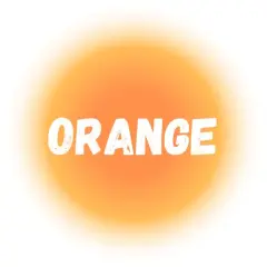 Orange Premium Glow Pigment Powder for Resin 2 Oz