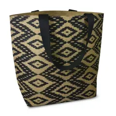 Hawthorn Diamond Aztec Pattern Jute Tote Bag Quilting Essential