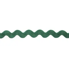Belagio Small Ric Rac Trim, 0.375" Wide, 25 Yards, Emerald