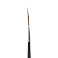 Da Vinci Kolinsky Red Sable Brush - Extra Long Pointed Liner, Long Handle, Size 2