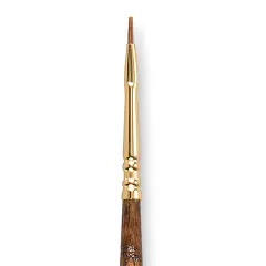 Escoda Reserva Kolinsky-Tajmyr Sable Brush - Bright, Long Handle, Size 0