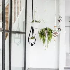 Hoooked Macrame Hanging Basket Kit W/Zpagetti Yarn