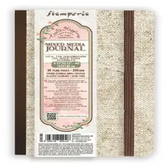 Create Happiness Paper Mixed Media Journal A6-36 Blank Pages/300gsm