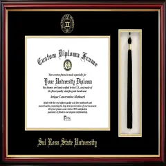 Sul Ross State University 11w x 8.5h Tassel Box and Diploma Frame