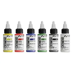 Golden High Flow Acrylics - Intro Colors, 30 ml Bottles, Set of 6
