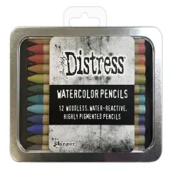 Tim Holtz Distress Watercolor Pencils 12/Pkg-Set 3
