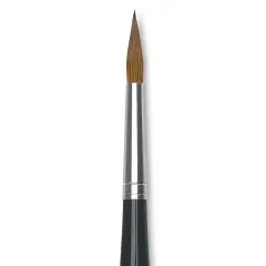 Da Vinci Maestro Kolinsky Brush - Long Tapered Round, Short Handle, Size 8