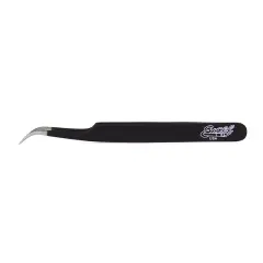Slant Point Tweezers Black