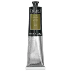 Sennelier Extra-Fine Artist Acryliques - Brown Ochre, 200 ml tube