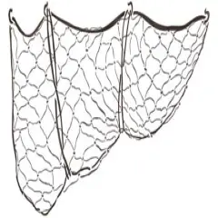 Fishing Net Wall Stencil | 2617 by Designer Stencils | Reusable Art Craft Stencils for Painting on Walls, Canvas, Wood | Reusable Plastic Paint Stencil for Home Makeover | Easy to Use & Clean Art Stencil