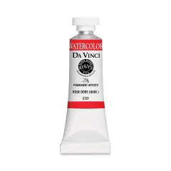 Da Vinci Artists' Permanent Watercolor - Quinacridone Rose Dore, 15 ml tube