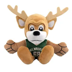 Bleacher Creatures Milwaukee Bucks Bango Mascot 8" Kuricha Sitting Plush
