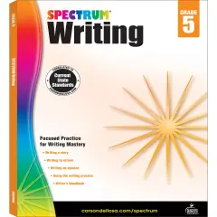 Spectrum Grade 5 Writing Workbook, Learn to Write a Story, to Inform, an Opinion, Handwriting Practice for Kids 10-11, Classroom or Homeschool Curriculum