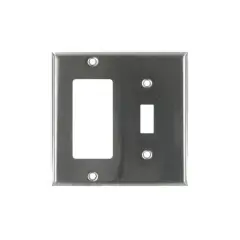 SUNLITE Steel Switch/Toggle Decorative Plate