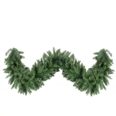 Northlight Buffalo Fir Commercial Length Artificial Christmas Garland - 50' x 16" - Unlit Green