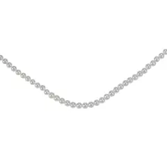 Northlight Shiny Pearl Beaded Christmas Garland - 15' x .25" - White - Unlit