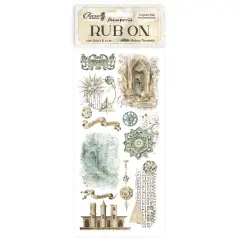 Stamperia Rub-On 4"X8.5"-Sir Vagabond In Fantasy World Elements