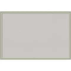 Florence Framed Corkboard, Grey Cork Florence Silver
