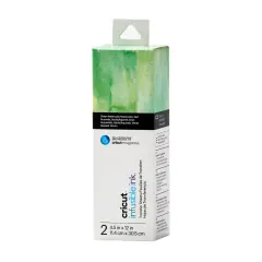 Cricut Infusible Ink Transfer Sheets Patterns (2 ct)- Green Watercolor