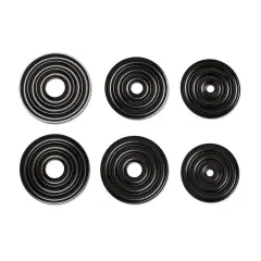 Fox Run Non-Stick Kransekake Mold, 1.75 x 8.75 x 8.75 inches, Black