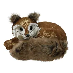 Northlight Laying Fox Christmas Figure - 16.5&rdquo; - Brown