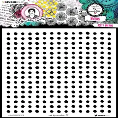 Art By Marlene Signature Collection 7.87"X7.87" Stencil-Nr. 208, Dotty Dreams