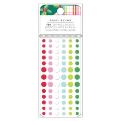 Paige Evans Sugarplum Wishes Enamel Dots 156/Pkg