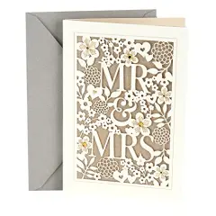 Wedding Card (Mr. & Mrs.)