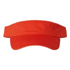 Valucap&reg; Bio-Washed Visor Orange