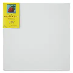 Strathmore 300 Series Stretched Cotton Canvas - 3/4" Profile, 16" x 16"
