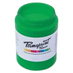 Permaprint Premium Screen Ink - Glow Green, 300 ml