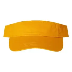 Valucap&reg; Bio-Washed Visor Gold