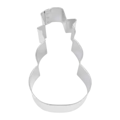 Snowman w/Top Hat Cookie Cutter (4")