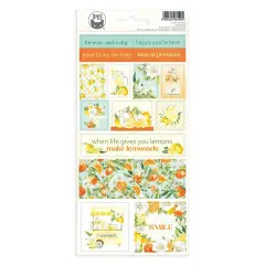 Fresh Lemonade Cardstock Stickers-#02